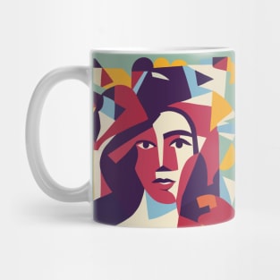 Camilla - Cubism Portrait Mug